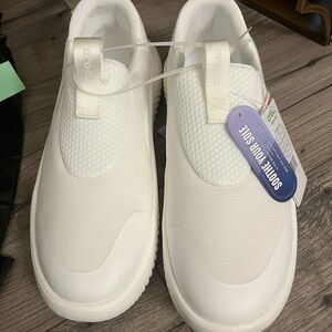 CROCS Men's White Slip-On Sneakers